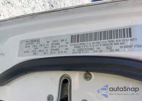 2019 Ram 1500 Classic Express 4X2 5'7 Box z USA, uszkodzony, nr VIN 1C6RR6KT2KS538821